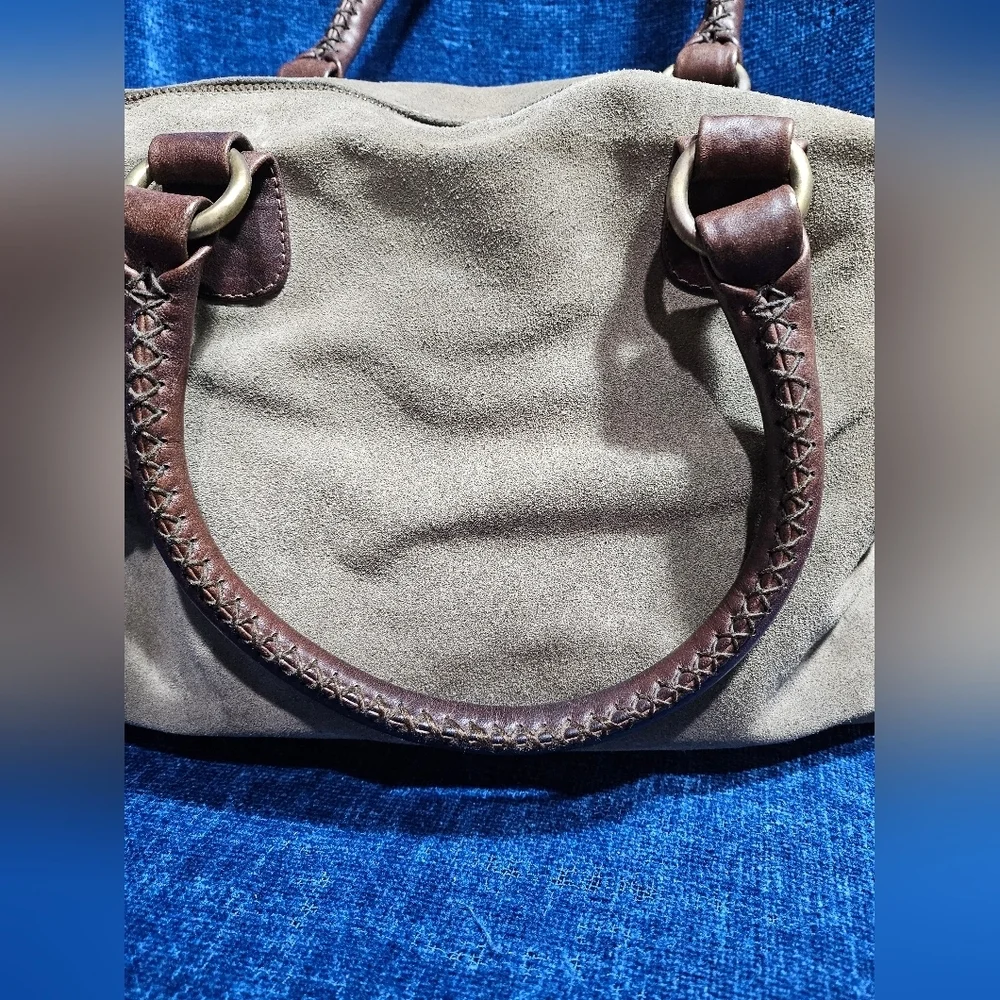 Kendall Conrad Handbag Tote Suede Leather - Picture 4 of 11